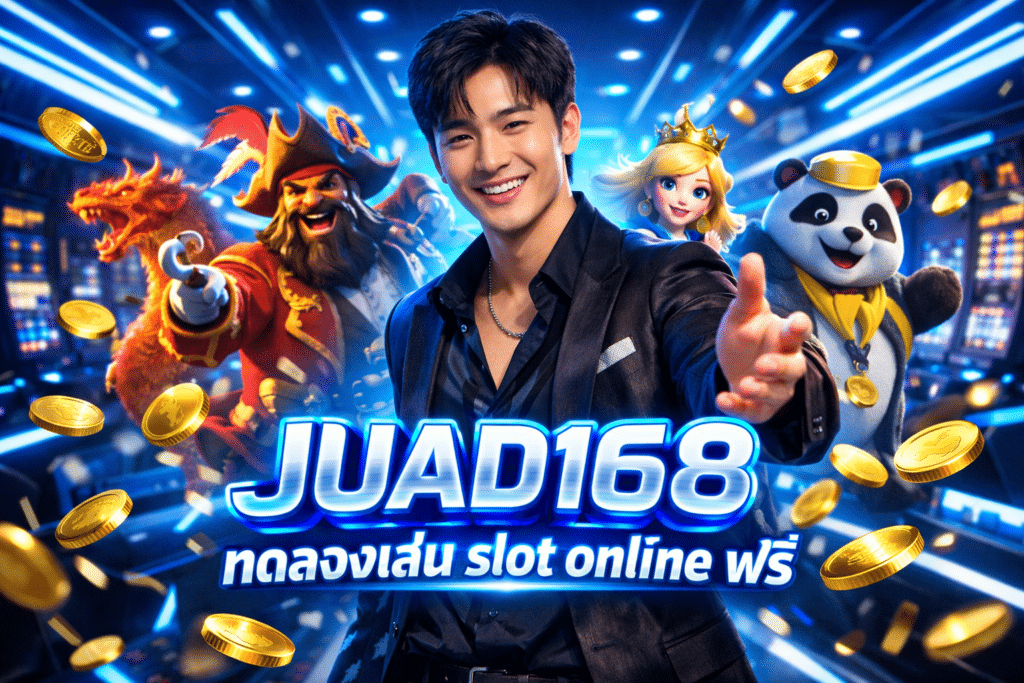 JUAD168 ทดลองเล่น slot online ฟรี ฝากถอนออโต้